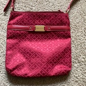 Red Tommy Hilfiger Crossbody Bag